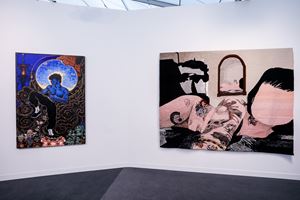 Martin Wong and Erin M. Riley, P·P·O·W Gallery, Frieze London (3–6 October 2019). Courtesy Ocula. Photo: Charles Roussel.
